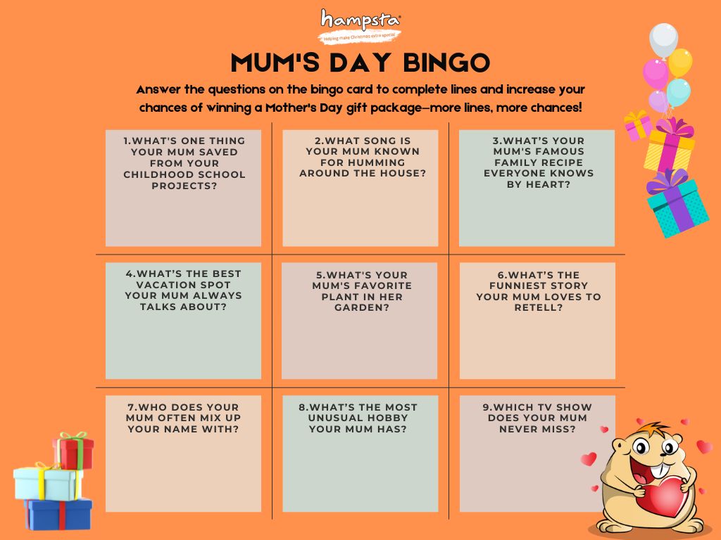 Mother’s Day Bingo